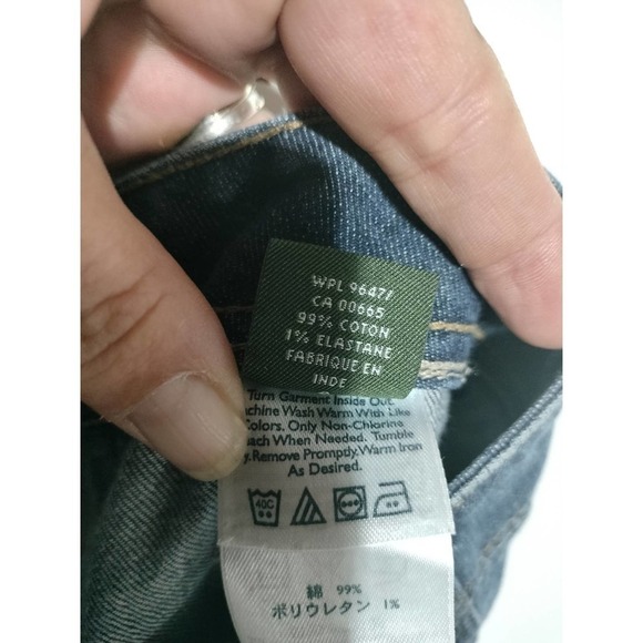 Eddie Bauer boot cut blue jeans woman size 6 - Picture 6 of 7